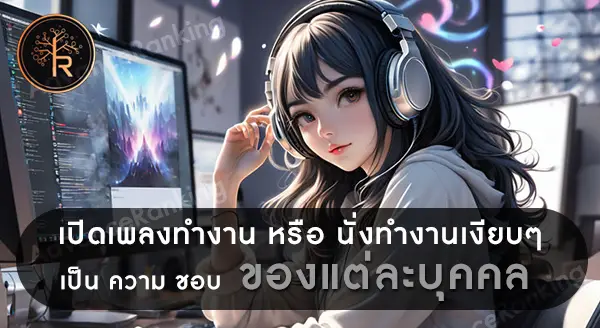 เปิดเพลงทำงาน