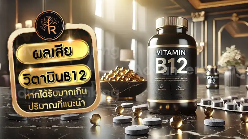 ผลเสียวิตามินB12 หากได้รับมากเกิน ปริมาณที่แนะนำ