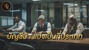 บัญชีม้า แบ่งเป็นกี่ประเภท