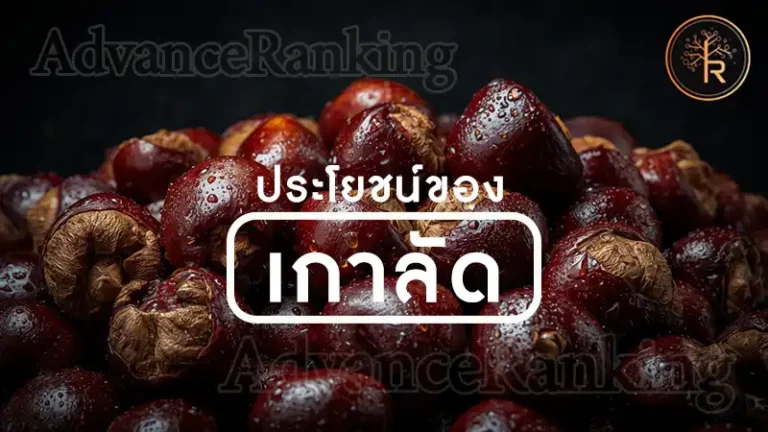 ประโยชน์ของ เกาลัด