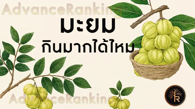 มะยม กินมากได้ไหม