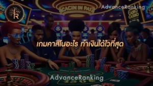 เกมคาสิโนอะไร ทำเงินได้ไวที่สุด