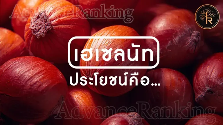 เฮเซลนัท ประโยชน์คือ