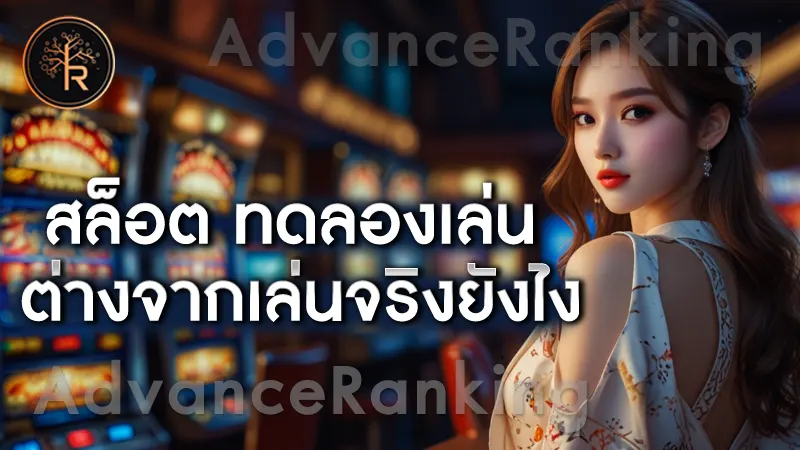 สล็อต ทดลองเล่น ต่างจากเล่นจริงยังไง