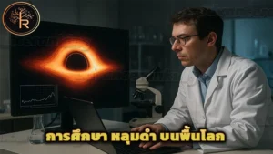 การศึกษา หลุมดำ บนพื้นโลก