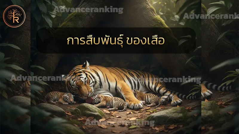 การสืบพันธุ์ ของเสือ