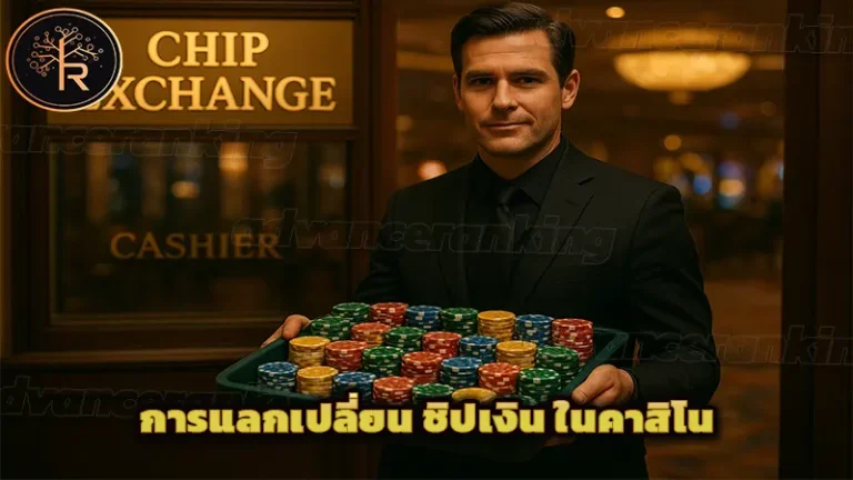 การแลกเปลี่ยน ชิปเงิน ในคาสิโน