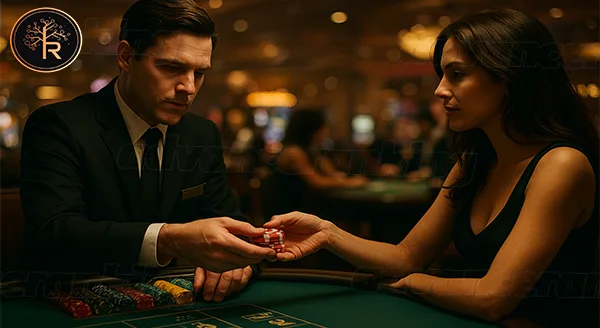 การแลกเปลี่ยน ชิปเงิน ในคาสิโน