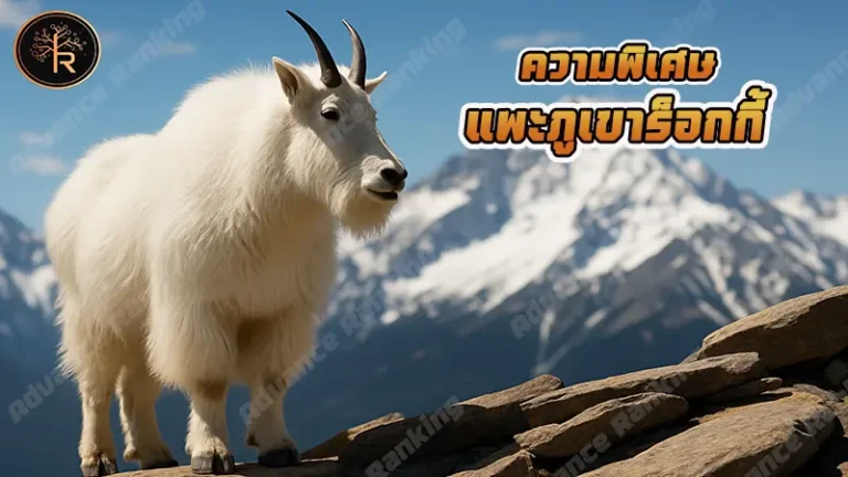 ความพิเศษ แพะภูเขาร็อกกี้