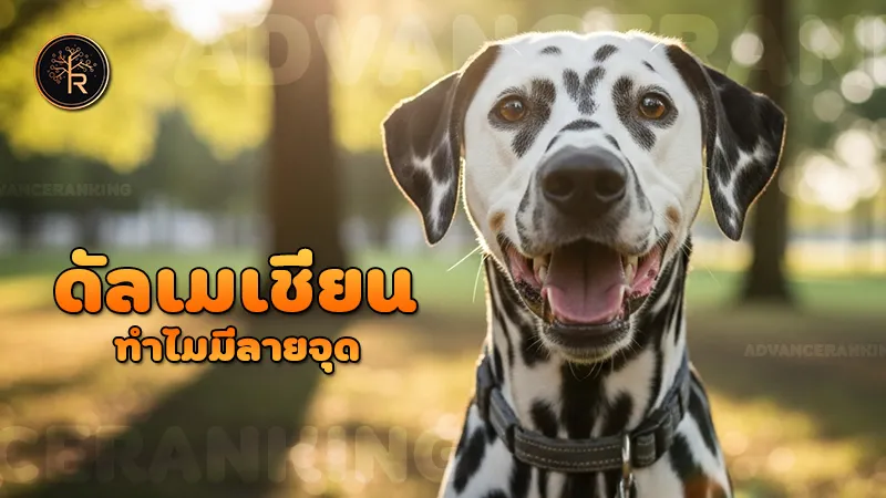 ดัลเมเชียน ทำไมมีลายจุด