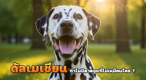 ดัลเมเชียน ทำไมมีลายจุด