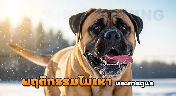 ทำไม บูลล์มาสทิฟ ไม่เห่า