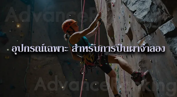 ปีนผา จำลอง