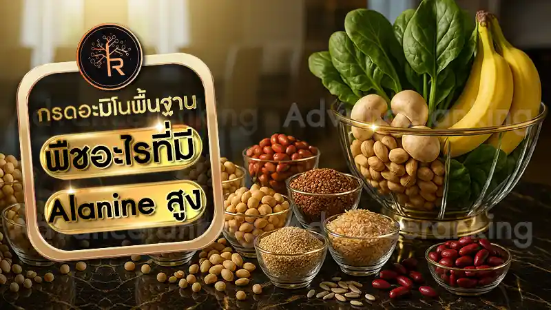 พืชอะไรที่มี Alanine สูง