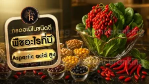 พืชอะไรที่มี Aspartic acid สูง