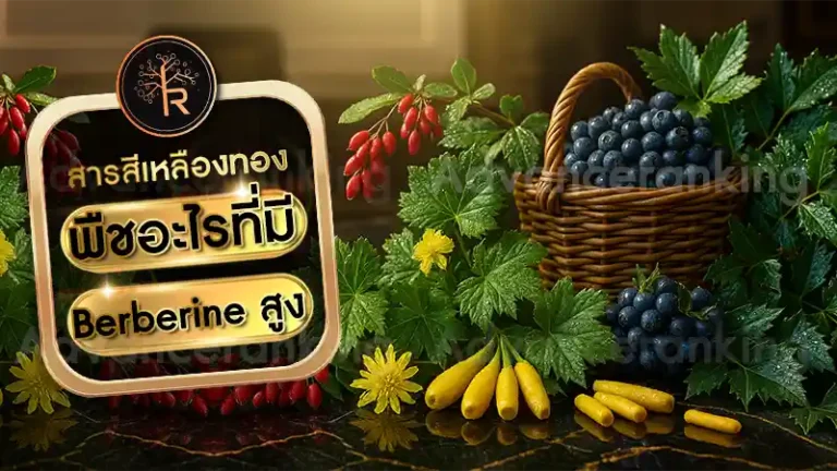 พืชอะไรที่มี Berberine สูง