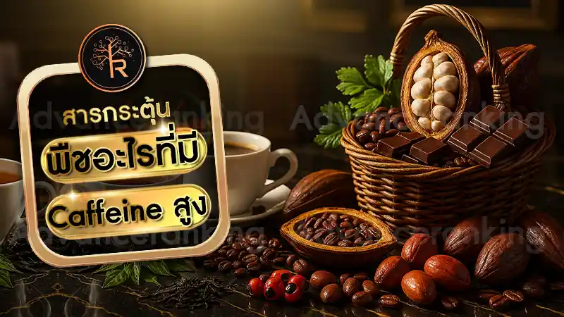 พืชอะไรที่มี Caffeine สูง