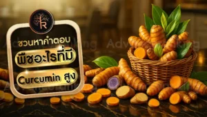 พืชอะไรที่มี Curcumin สูง