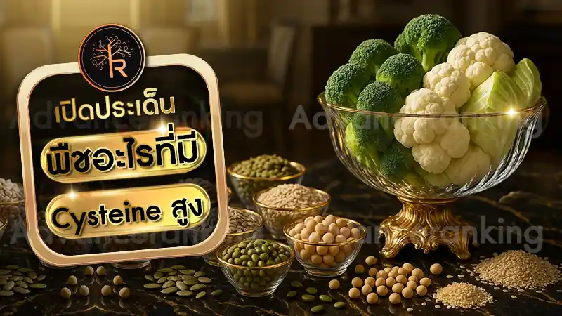 พืชอะไรที่มี Cysteine สูง