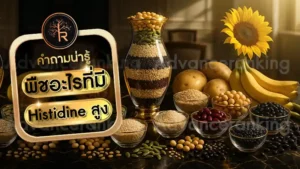 พืชอะไรที่มี Histidine สูง