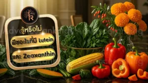 พืชอะไรที่มี Lutein และ Zeaxanthin