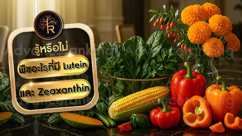 พืชอะไรที่มี Lutein และ Zeaxanthin