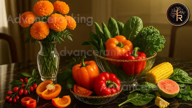 พืชอะไรที่มี Lutein และ Zeaxanthin