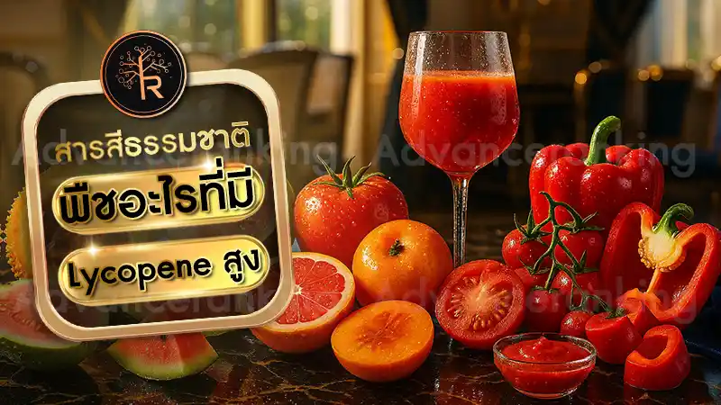 พืชอะไรที่มี Lycopene สูง