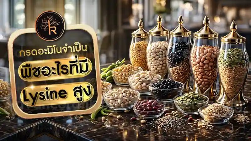 พืชอะไรที่มี Lysine สูง