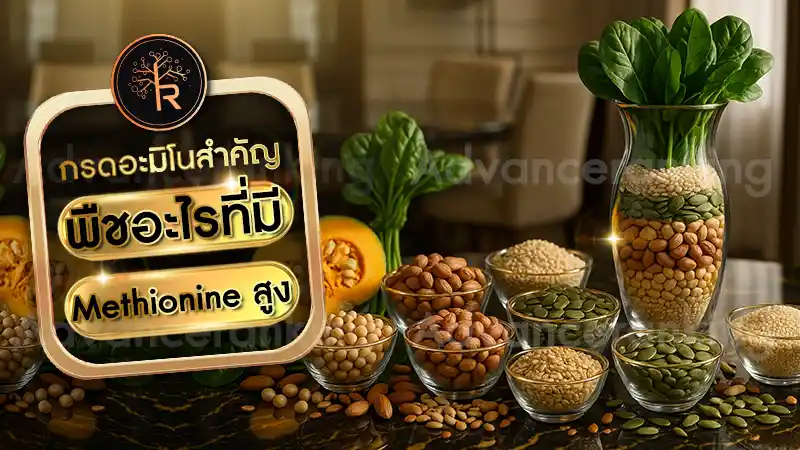 พืชอะไรที่มี Methionine สูง