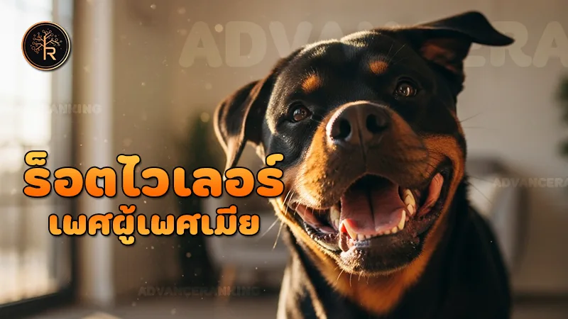 ร็อตไวเลอร์ เพศผู้เพศเมีย