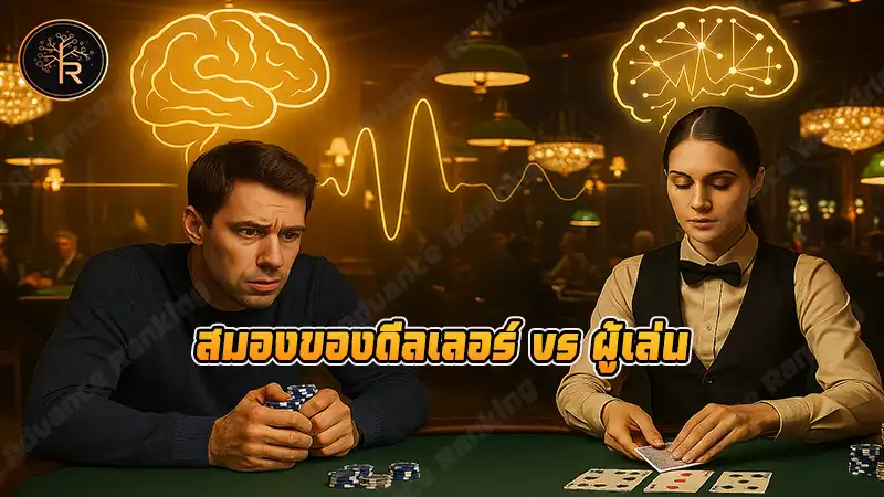 สมองของดีลเลอร์ vs ผู้เล่น
