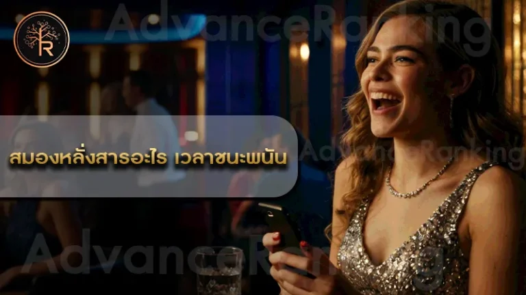 สมองหลั่งสารอะไร เวลาชนะพนัน