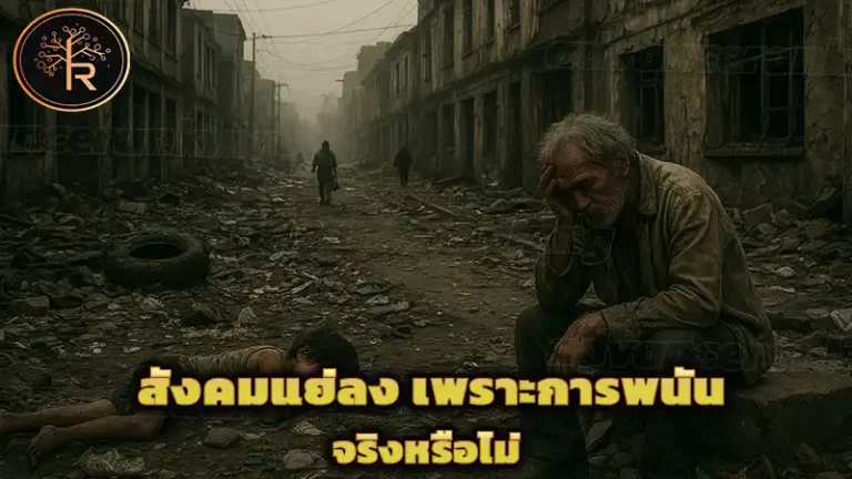 สังคมแย่ลง เพราะการพนัน จริงหรือไม่