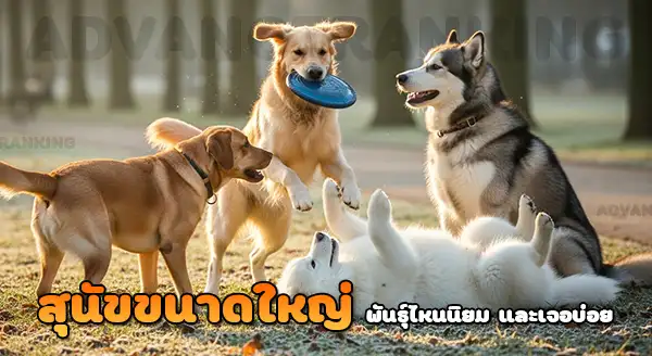 สุนัขขนาดใหญ่ พันธุ์ไหนนิยม