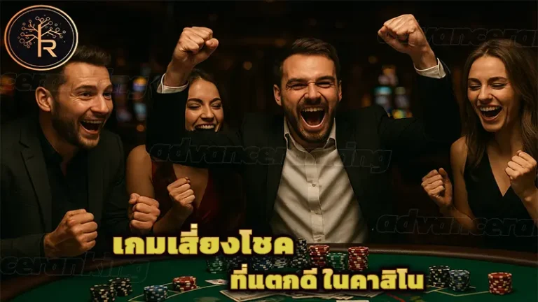 เกมเสี่ยงโชค ที่แตกดี ในคาสิโน