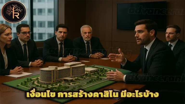 เงื่อนไข การสร้างคาสิโน มีอะไรบ้าง