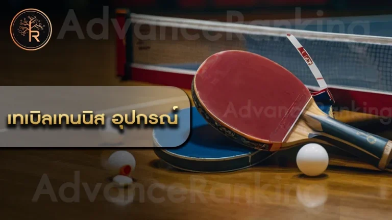 เทเบิลเทนนิส อุปกรณ์