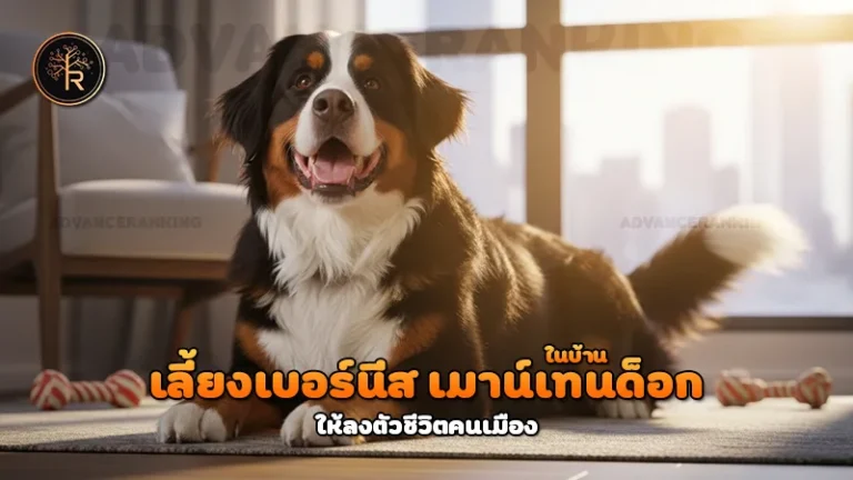 เลี้ยงเบอร์นีส เมาน์เทนด็อก ในบ้าน