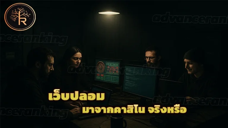 เว็บปลอม มาจากคาสิโน จริงหรือ