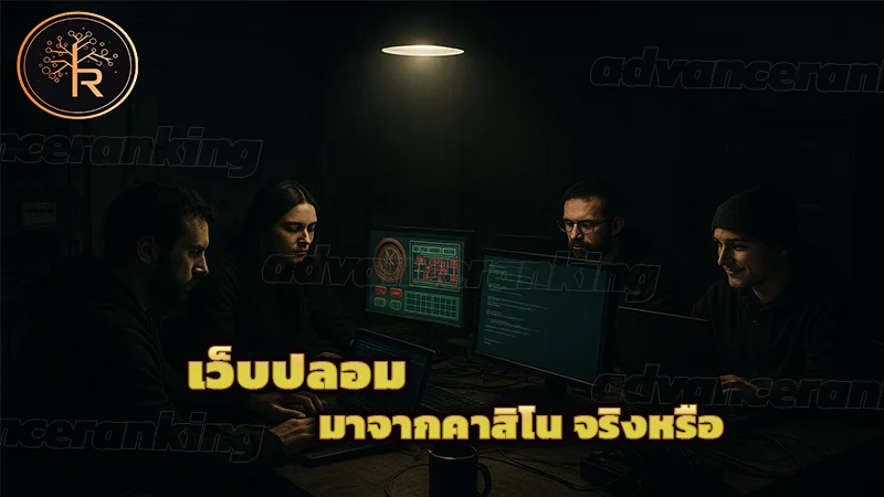 เว็บปลอม มาจากคาสิโน จริงหรือ