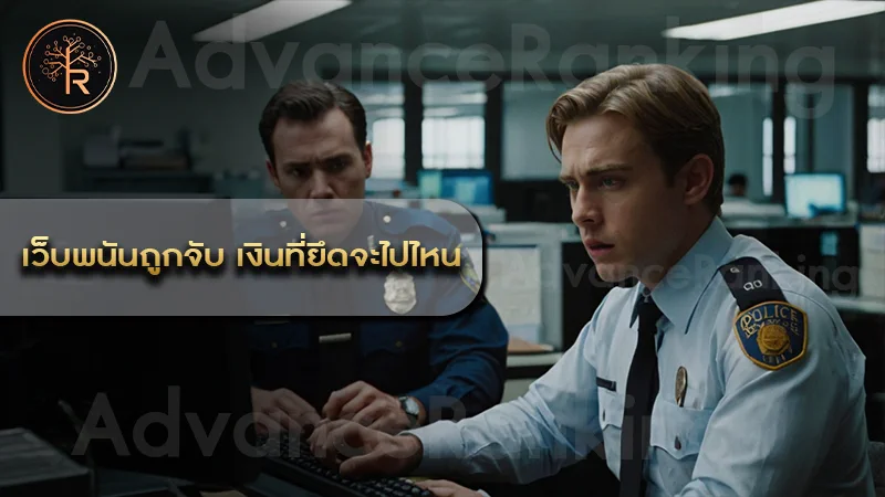เว็บพนันถูกจับ เงินที่ยึดจะไปไหน