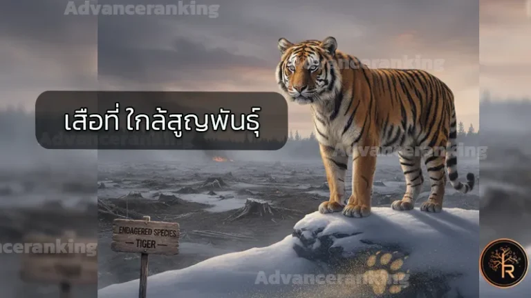 เสือที่ ใกล้สูญพันธุ์