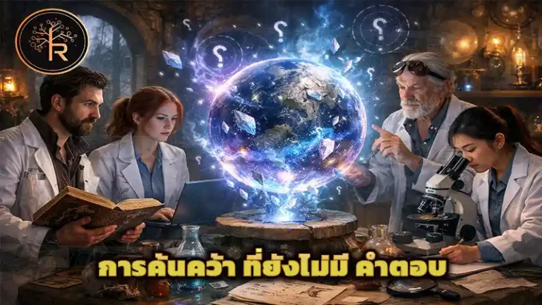 การค้นคว้า ที่ยังไม่มี คำตอบ