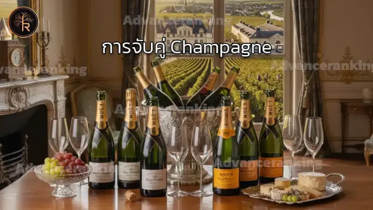 การจับคู่ Champagne