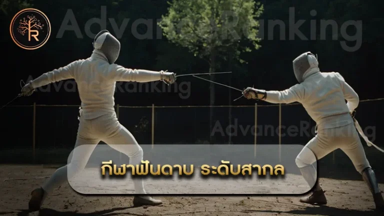 กีฬาฟันดาบ ระดับสากล