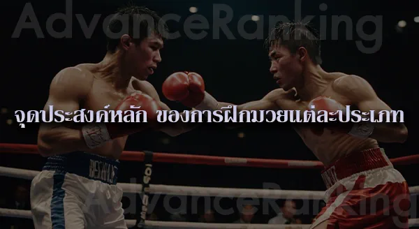 กีฬามวย มีกี่ประเภท