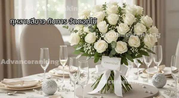 กุหลาบ ขาว