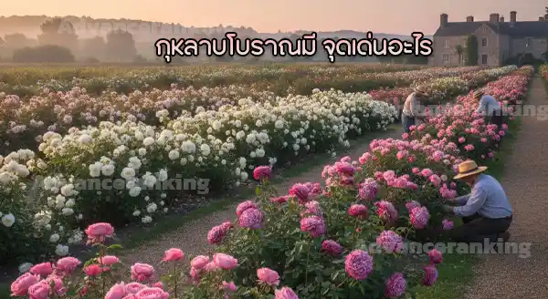 กุหลาบ โบราณ