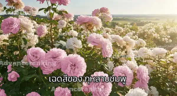 กุหลาบชมพู มีกี่ชนิด